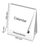 calendar de birou triptic